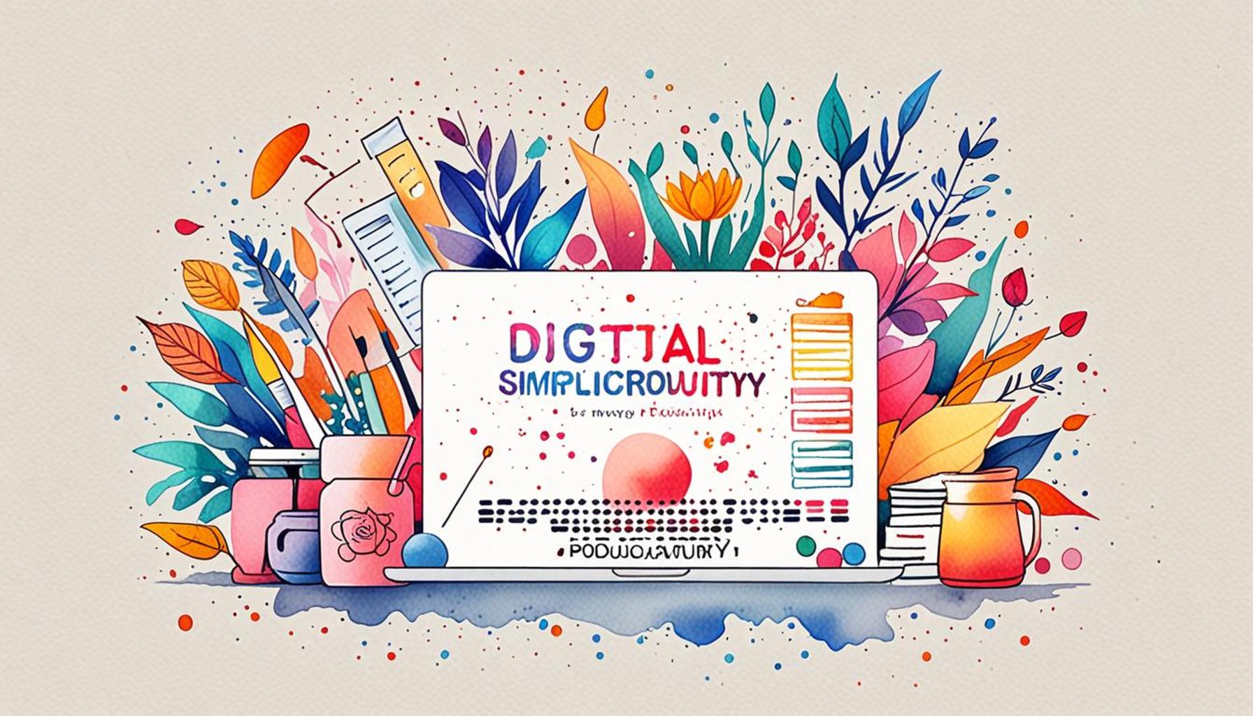 Digital Simplification Strategies to Improve Productivity and Well-Being