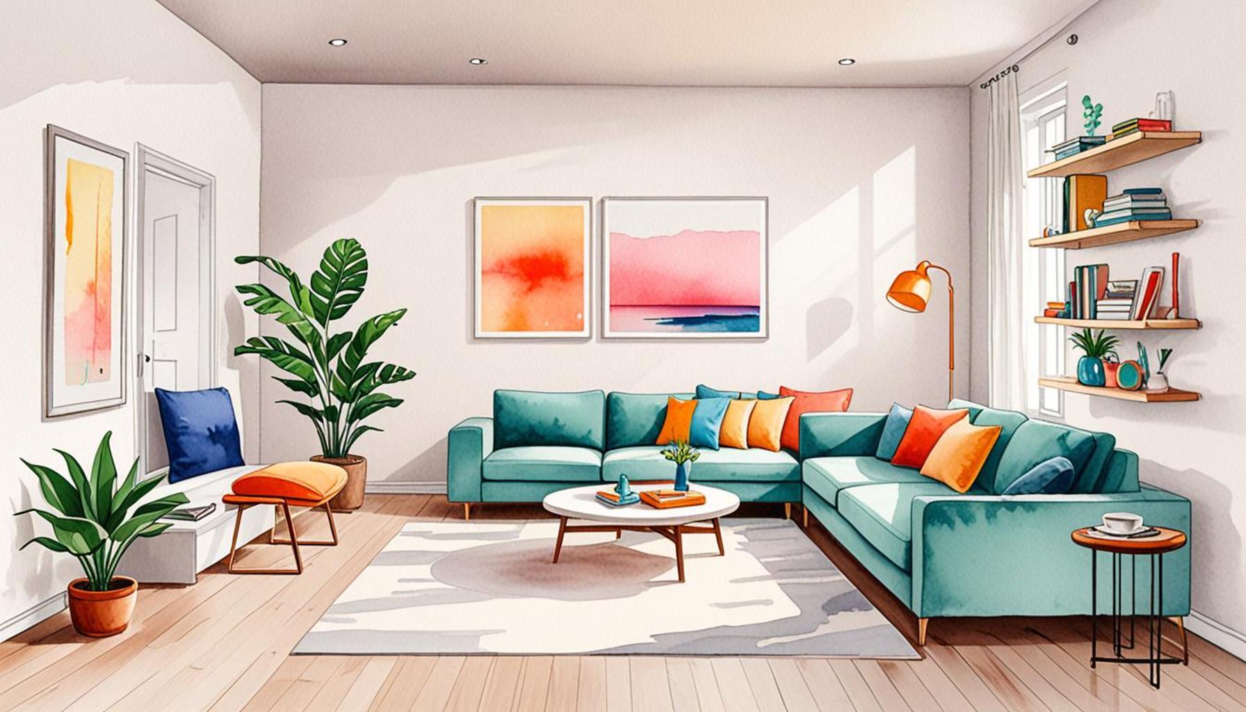 Minimalist Living Rooms: Designing for Comfort and Space Efficiency