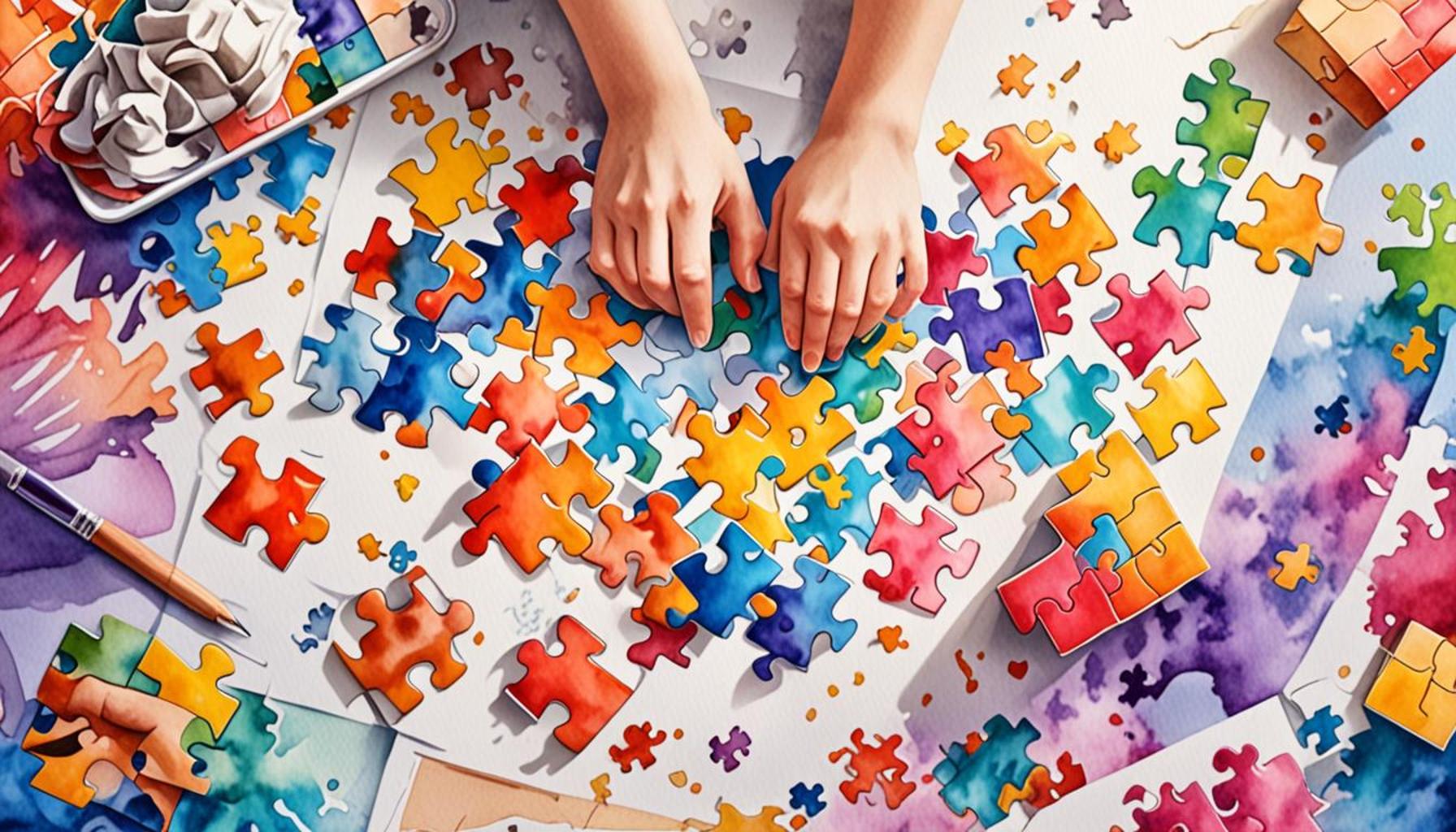 The benefits of puzzles on mental agility and short-term memory