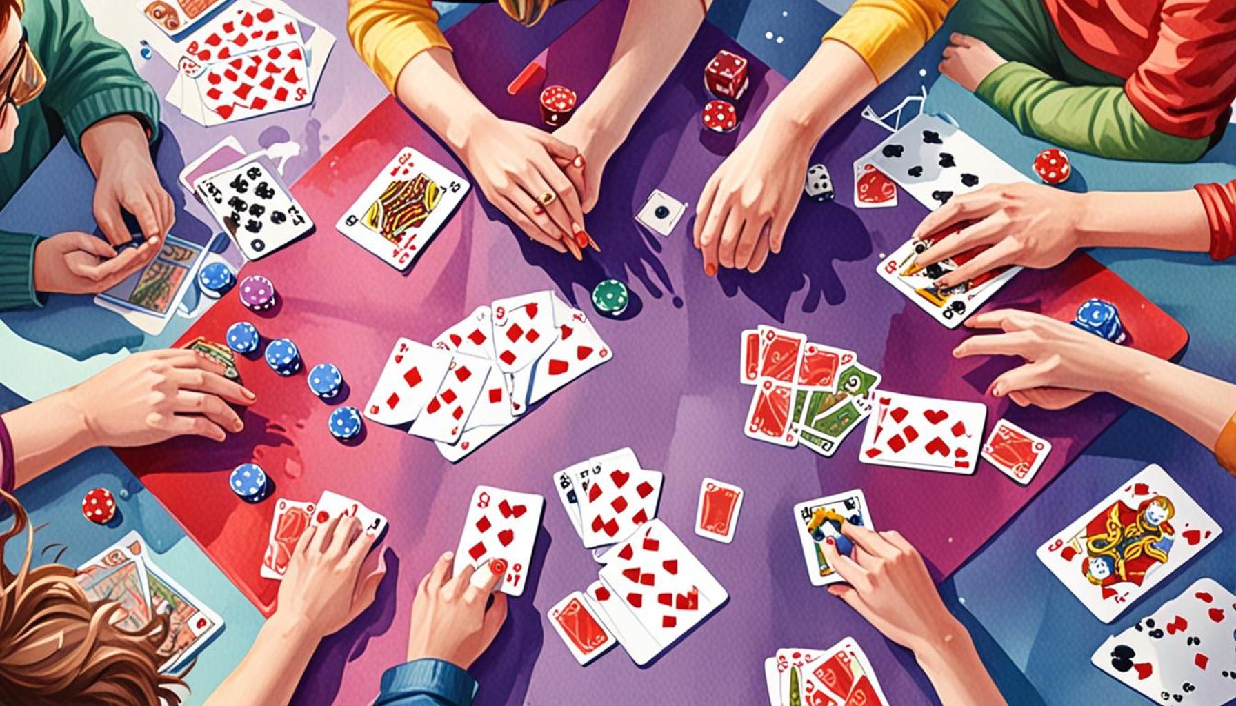 The Intersection of Card Games and Problem-Solving Skills in Social Environments